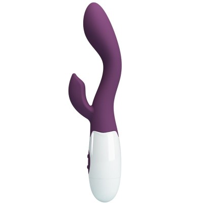 PRETTY LOVE - VIBRADOR G-SPOT BRILHANTE ROXO - D-239763 - Dona Pimenta