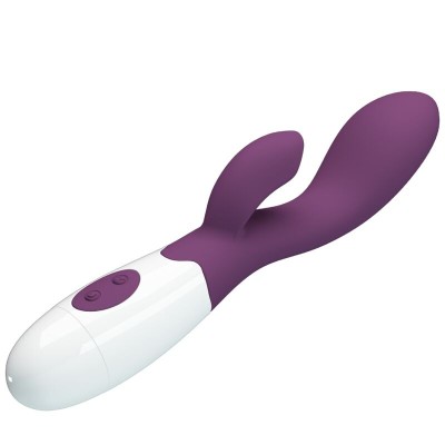 PRETTY LOVE - VIBRADOR G-SPOT BRILHANTE ROXO - D-239763 - Dona Pimenta