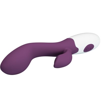 PRETTY LOVE - VIBRADOR G-SPOT BRILHANTE ROXO - D-239763 - Dona Pimenta