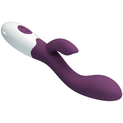 PRETTY LOVE - VIBRADOR G-SPOT BRILHANTE ROXO - D-239763 - Dona Pimenta