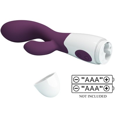 PRETTY LOVE - VIBRADOR G-SPOT BRILHANTE ROXO - D-239763 - Dona Pimenta