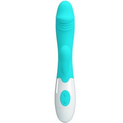 PRETTY LOVE - VIBRADOR SNAPPY G-SPOT AQUA VERDE - D-239765 - Dona Pimenta