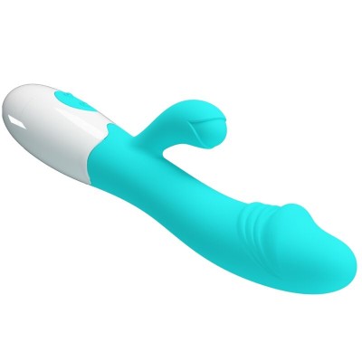 PRETTY LOVE - VIBRADOR SNAPPY G-SPOT AQUA VERDE - D-239765 - Dona Pimenta