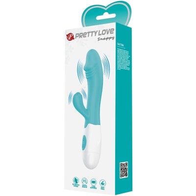 PRETTY LOVE - VIBRADOR SNAPPY G-SPOT AQUA VERDE - D-239765 - Dona Pimenta