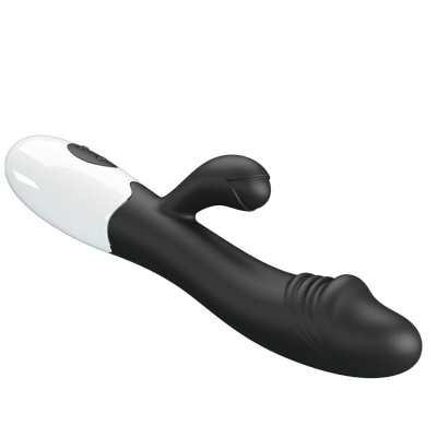 PRETTY LOVE - VIBRADOR SNAPPY G-SPOT PRETO - D-239767 - Dona Pimenta