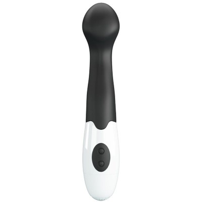 PRETTY LOVE - CHARLES VIBRADOR G-SPOT 30 MODOS PRETO - D-239778 - Dona Pimenta