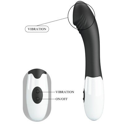 PRETTY LOVE - ELEMENTAL VIBRADOR G-SPOT 30 MODOS PRETO - D-239779 - Dona Pimenta