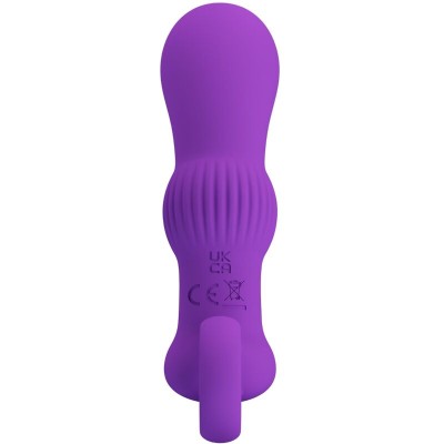 PRETTY LOVE - CAYLA MASSAGEADOR VIBRADOR ANAL LILA - D-239750 - Dona Pimenta