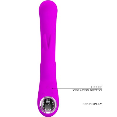 PRETTY LOVE - SKYLAR VIBRADOR ESTIMULADOR ROXO - D-239752 - Dona Pimenta