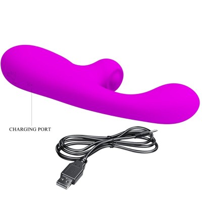 PRETTY LOVE - SKYLAR VIBRADOR ESTIMULADOR ROXO - D-239752 - Dona Pimenta