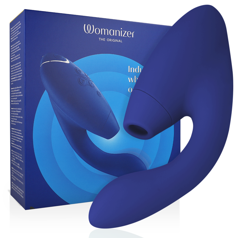 WOMANIZER - DUO 2 ESTIMULADOR AZUL - D-235685 - Dona Pimenta