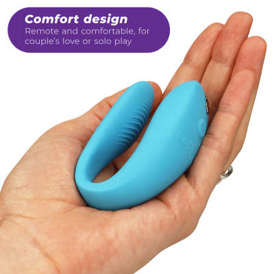 WE-VIBE - SYNC GO ESTIMULADOR DUPLO VIOLETA - D-238121 - Dona Pimenta