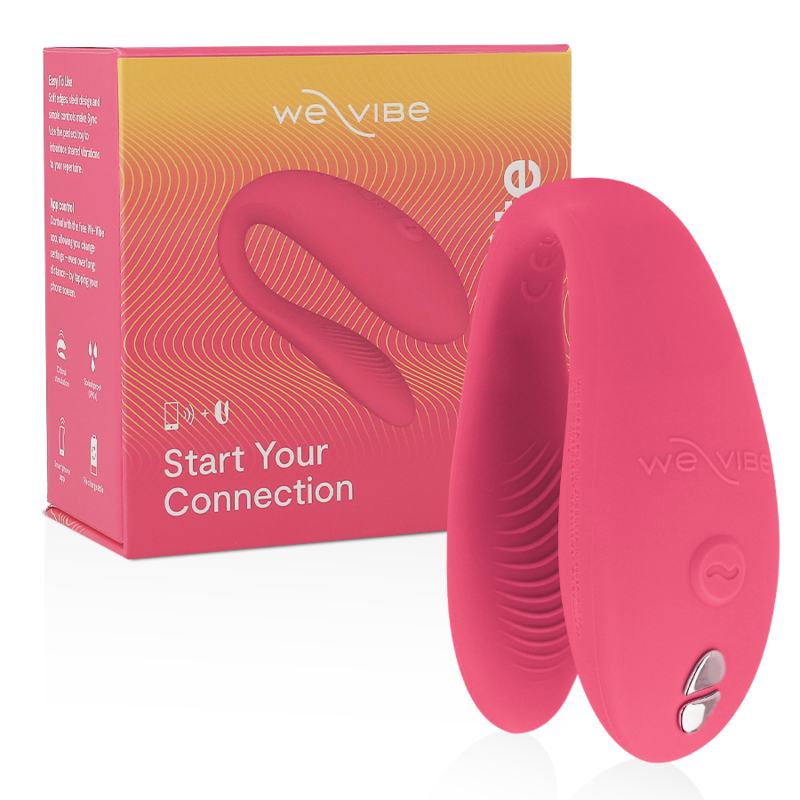 WE-VIBE - SYNC LITE ESTIMULADOR DE CLITÓRIS ROSA - D-238125 - Dona Pimenta