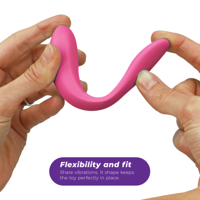 WE-VIBE - SYNC LITE ESTIMULADOR DE CLITÓRIS ROSA - D-238125 - Dona Pimenta