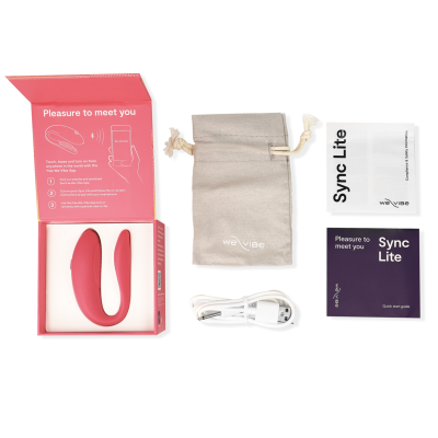 WE-VIBE - SYNC LITE ESTIMULADOR DE CLITÓRIS ROSA - D-238125 - Dona Pimenta