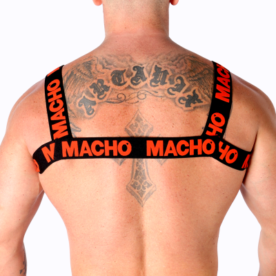 MACHO - ARNÊS DUPLO VERMELHO - D-236850 - Dona Pimenta