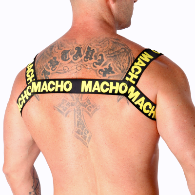 MACHO - ARNÊS DUPLO AMARELO - D-236851 - Dona Pimenta