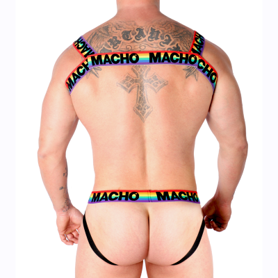 MACHO - ARNÊS DUPLO PRIDE LIMITED - D-236852 - Dona Pimenta