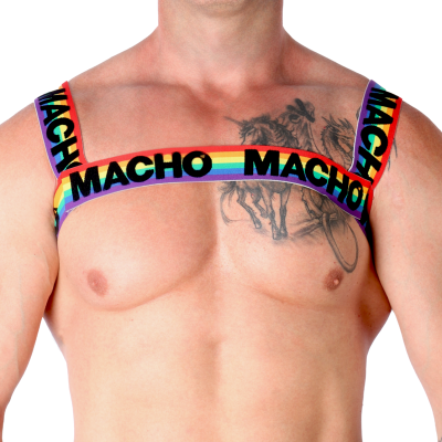 MACHO - ARNÊS DUPLO PRIDE LIMITED - D-236852 - Dona Pimenta