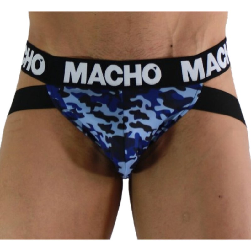 MACHO - MX28MV JOCK MILITAR VERDE S - D-241304 - Dona Pimenta