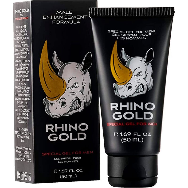 GEL ESPECIAL RINO GOLD PARA HOMENS 50 ML - D-232717 - Dona Pimenta