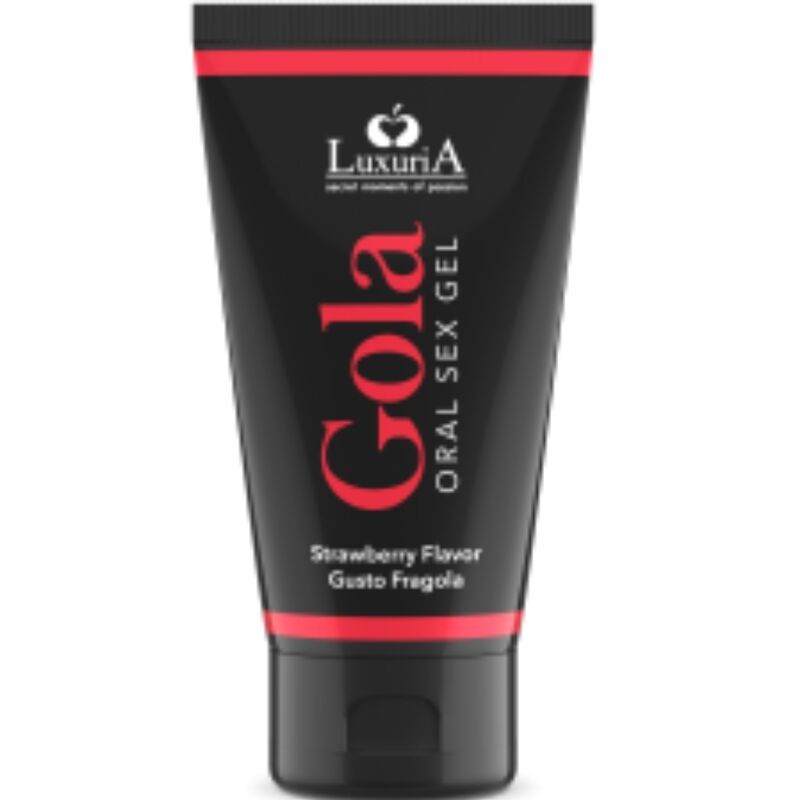 LUXURIA GEL ORAL SEX SABOR MORANGO 30 ML - D-224133 - Dona Pimenta