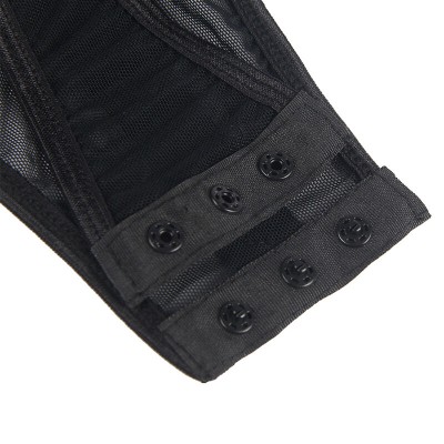 SUBBLIME - TEDDY COM ALA LIGA DETALHE PEITO PRETO S/M - D-239907 - Dona Pimenta