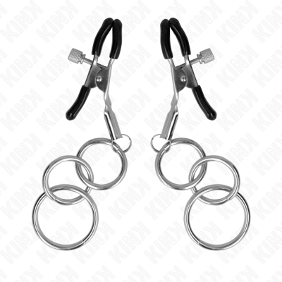 KINK - GRAMPO DE BICO 3 O-RING 6 CM - D-240942 - Dona Pimenta