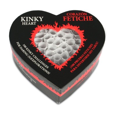 TEASE & PLEASE - KINKY HEART & CORAZON FETICHE - D26-3040 - Dona Pimenta