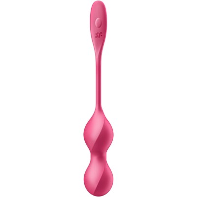 SATISFYER - LOVE BIRDS 2 BOLAS DE KEGEL VIBRANTES + APLICATIVO GRATUITO - D-239837 - Dona Pimenta