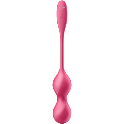 SATISFYER - LOVE BIRDS 2 BOLAS DE KEGEL VIBRANTES + APLICATIVO GRATUITO - D-239837 - Dona Pimenta