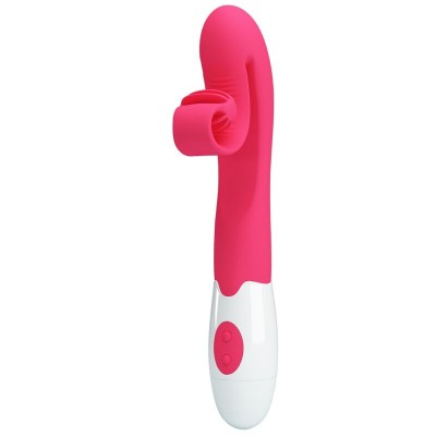 ROMANCE - VIBRADOR E ESTIMULADOR 30 VELOCIDADES COR-DE-ROSA - D-240550 - Dona Pimenta