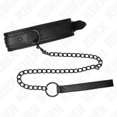 KINK - COLAR DE NEOPRENE BONDAGE MODELO 2 COM CINTO 78 CM AJUSTÃVEL 37,5 X 49,5 CM - D-240760 - Dona Pimenta