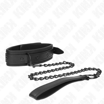 KINK - COLAR DE NEOPRENE BONDAGE MODELO 2 COM CINTO 78 CM AJUSTÃVEL 37,5 X 49,5 CM - D-240760 - Dona Pimenta