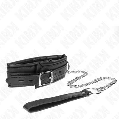 KINK - COLAR PESADO COM CINTO 65 CM MODELO 4 AJUSTÃVEL 36,5-50 CM - D-240768 - Dona Pimenta