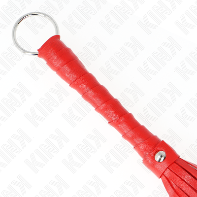 KINK - MINI CHICOTE VERMELHO SIMPLES 28 CM - D-240698 - Dona Pimenta