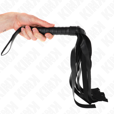 KINK - CHICOTE DE CAUDA LARGA PRETO 48,5 CM - D-240700 - Dona Pimenta