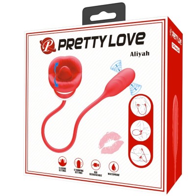 PRETTY LOVE - ALIYAH MASTURBADOR BOCA VERMELHA - D-240542 - Dona Pimenta