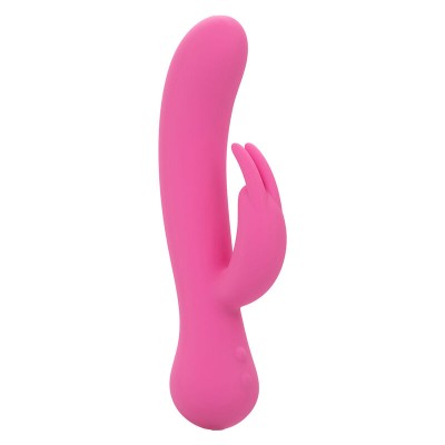 CALEXOTICS - FIRST TIME VIBRADOR COELHO RECARREGÃVEL ROSA - D-241412 - Dona Pimenta