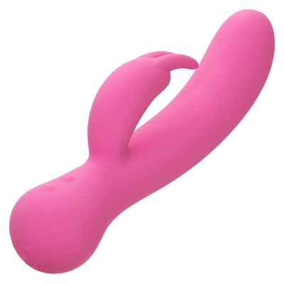 CALEXOTICS - FIRST TIME VIBRADOR COELHO RECARREGÃVEL ROSA - D-241412 - Dona Pimenta