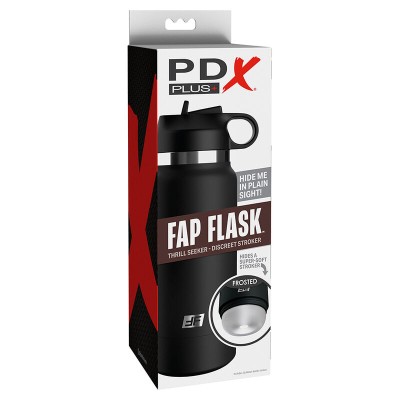 PDX PLUS - FAP FLASK DISCRETO STROKER CLEAR MODELO 1 - D-241516 - Dona Pimenta