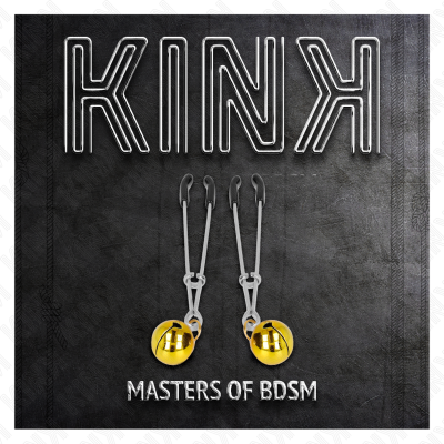 KINK - PINÇAS DE BINO FINAS OURO 7 CM - D-240963 - Dona Pimenta