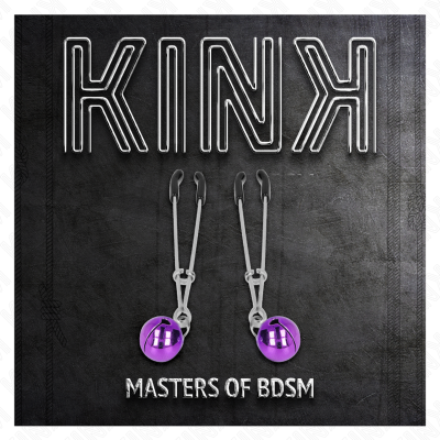 KINK - PINÇAS DE BINO FINA ROXO 7 CM - D-240965 - Dona Pimenta