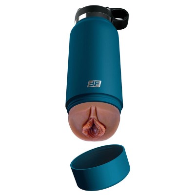 PDX PLUS - FUCK FLASK VAGINE DISCRET STROKER MARROM MODELO 1 - D-241512 - Dona Pimenta