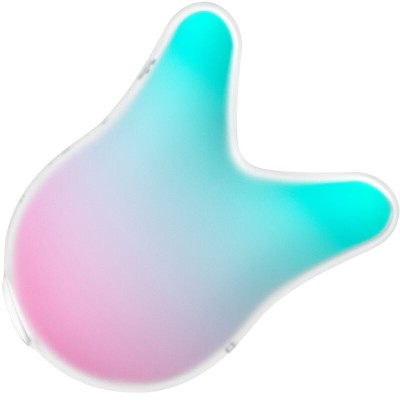 SATISFYER - MERMAID VIBES ESTIMULADOR E VIBRADOR MENTA E ROSA - D-241218 - Dona Pimenta