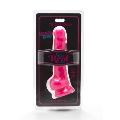 CAI NA REAL - PAU FELIZ 19 CM COM BOLAS ROSA - D-234589 - Dona Pimenta