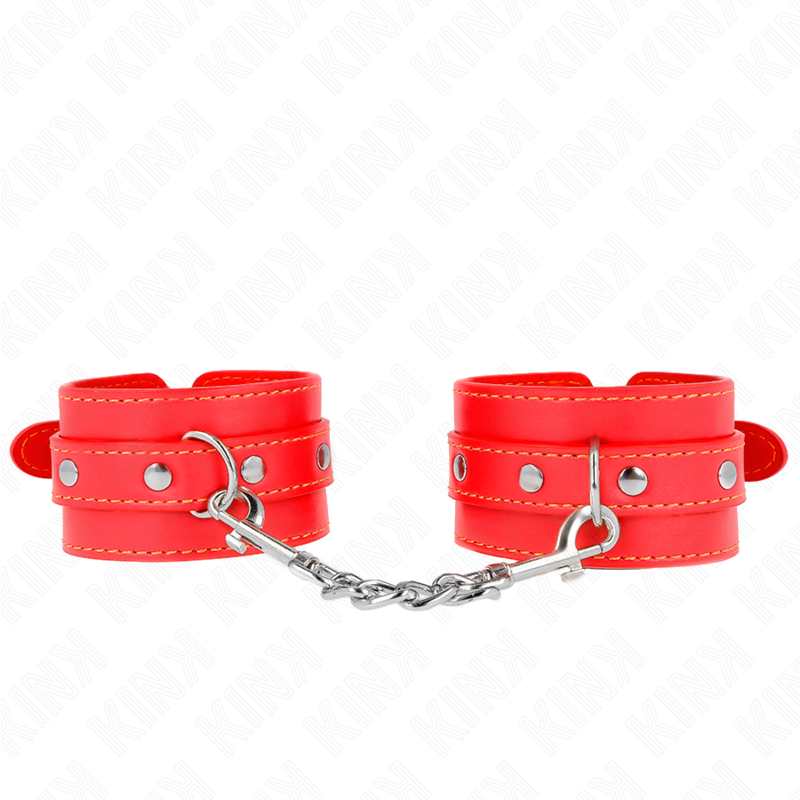 KINK - PULSO FINO VERMELHO AJUSTÁVEL 21-33 CM - D-241079 - Dona Pimenta