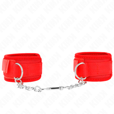 KINK - PUNHOS DE NEOPRENE VERMELHO 42 X 5 CM - D-241103 - Dona Pimenta