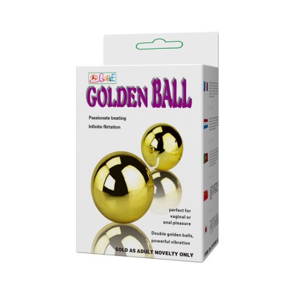 BAILE GOLDEN BOLAS CHINAS VIBRADOR - D-205186 - Dona Pimenta