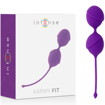 INTENSO KARMY FIT KEGEL SILICONE PURPLE - D-216051 - Dona Pimenta